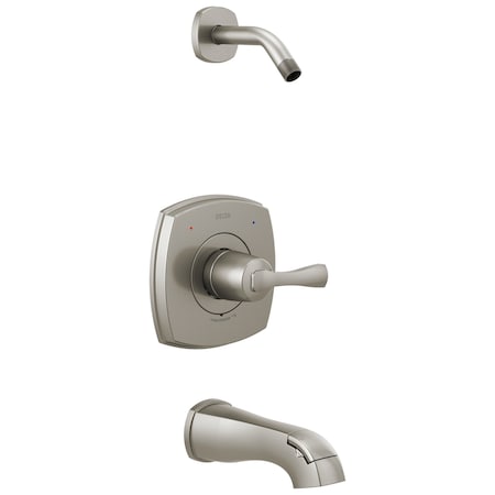 Delta Faucet, Tub & Shower Tub / Shower Faucet, Stainless T14476-SSLHD
